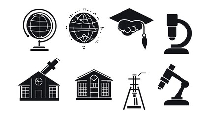 International Day of education background, the theme of the Earth, doctor's cap, books holiday publicity illustrations,AI generated.