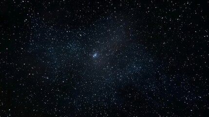 Fototapeta premium Starry Night Sky with Glittering Constellations and Galaxies