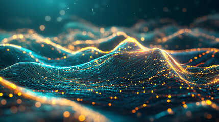 Futuristic 3D Layered Structure of Data Representation