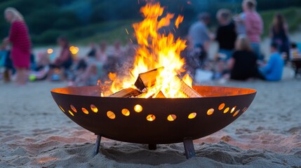 Gathering Around the Fiery Pit: A Cozy Outdoor Celebration