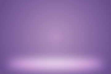 Empty purple 3d studio background, Vector illustration for product display backdrop