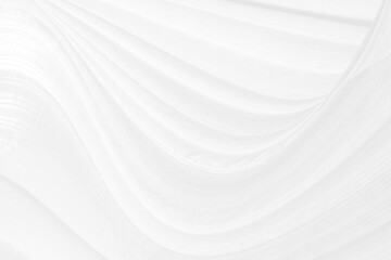 beauty white textile clean and soft fabric abstract smooth curve shape decorate fashion background