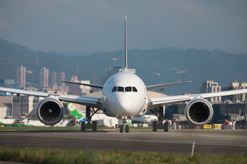 Wide-body aircraft.