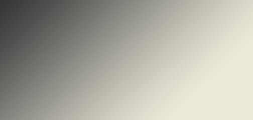 Obraz premium Gray - beige horizontal gradient background. Background for design, print and graphic resources. Design: flyers, business cards, banners, packaging. 