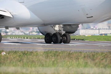 Wide-body aircraft.