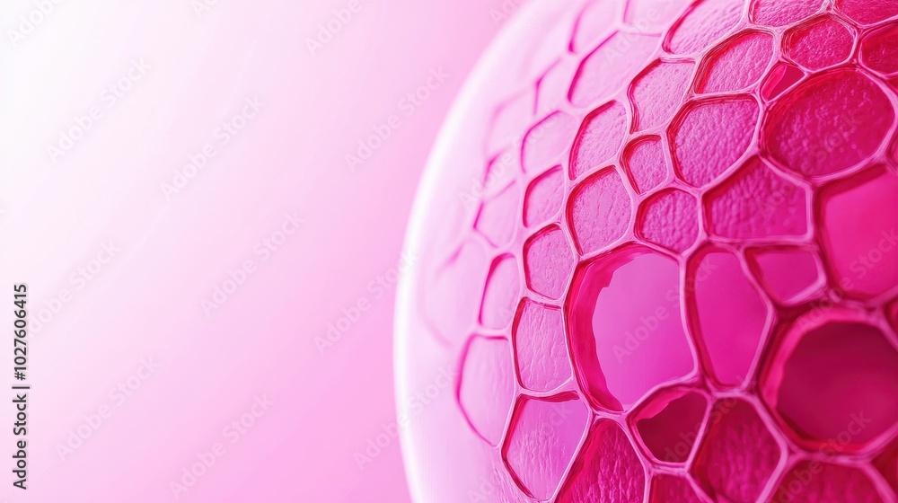 Poster cross-section of a human liver showing intricate internal structures with copy space