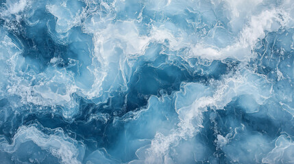 Obraz premium ice on the water