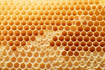 Artisanal Honeycomb in Professional Commercial Poster with Masterpiece Composition