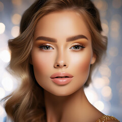 Fototapeta premium Makeup Artistry Empowering Beauty and Confidence