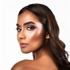 Fototapeta premium Makeup Artistry Empowering Beauty and Confidence