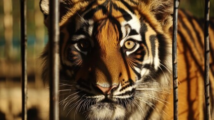 Obraz premium Wildlife rehabilitation for endangered species: Breeding programs and recovery initiatives to save animals from extinction