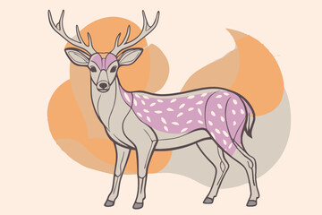 deer illustration