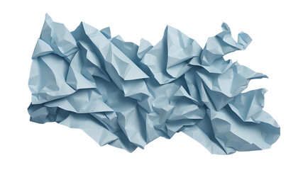 zgnieciony kawałek papieru, zgnieciona tekstura papieru, złożony, złożona geometria, zgnieciona gazeta jako tekstura, zagięcia, dynamiczne zagięcia, wyodrębnione z tła