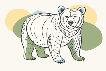 illustration of a cartoon rhino