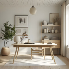 Fototapeta premium modern room with table