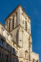 La Rochelle.  Le Clocher Saint Barthelemy . Charente Maritime. Nouvelle Aquitaine. France