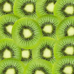 background with beautiful green kiwi