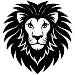 lion head vector