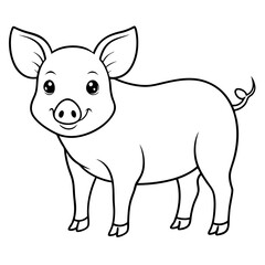 cartoon pig