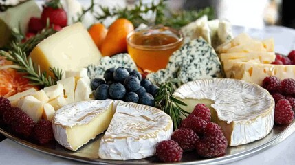 Festive Gourmet Cheese Platter for Celebrations
