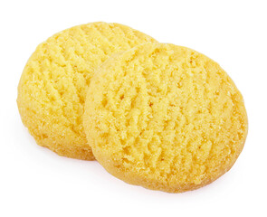 Cookies isolated on white background.