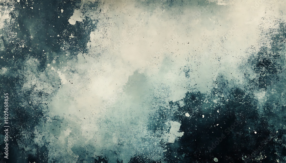 Aufkleber an abstract texture showcasing a blend of dark and light colors, with a misty, ethereal quality remi