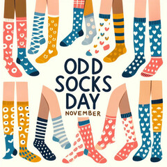 Odd Socks Day - Celebrate Uniqueness & Spread Awareness