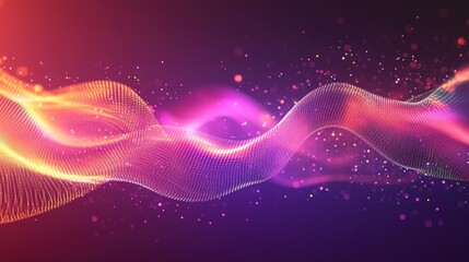 Obraz premium Colorful Abstract Digital Background Design