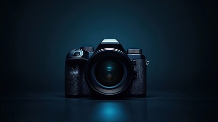 Cinematic Product Photography Isolator with Warped Text Effect Mockup