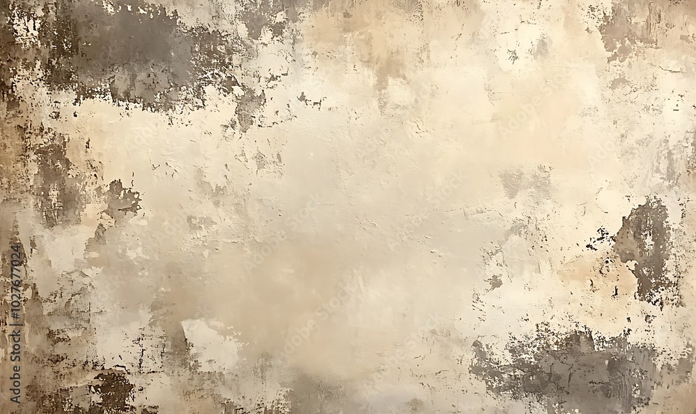 Aufkleber a textured, abstract background featuring muted beige and gray tones, creating a subtle, earthy aest