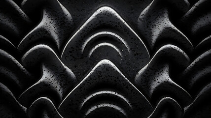 Abstract black and white textured background with a modern and minimalist style for graphic design projects. 
