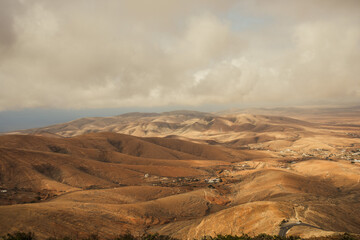 landscape with clouds and sky