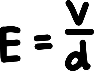 Electrostatic Coulomb Law illustration