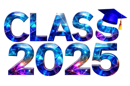 Class of 2025 Graduation Celebration Sparkle Design