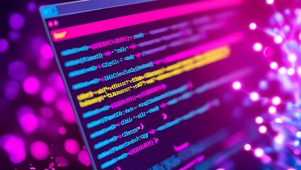 Coding cyber attack perfect for tech presentations, digital designs, and innovative projects.