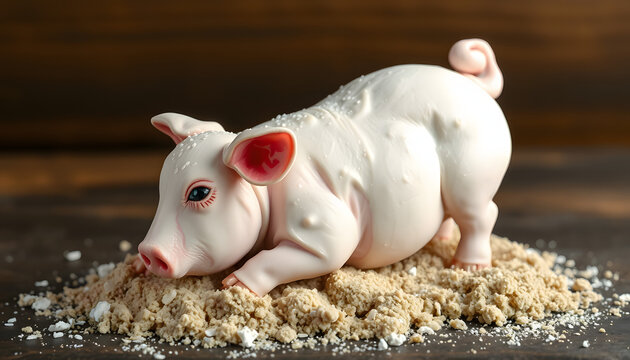 Codillo de cerdo con chucrut isolated with white highlights, png