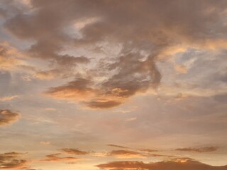 sky at sunset beautiful look