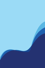 abstract blue wave background