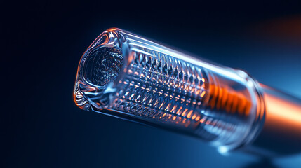 A close-up image of a derma roller for face micro-needling, showcasing its fine, precision needles designed for beauty treatments, mesotherapy, and stimulating collagen production. The pink and black 