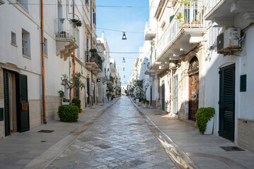 Obraz premium Rome Street in the center of Polignano in Italy