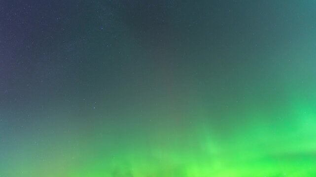 Northern light Capture from Burleigh Falls one of the areas in Ontario.