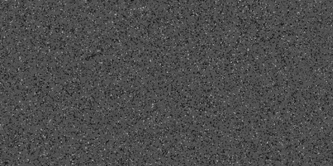 Abstract design with black paper background and terrazzo flooring texture. Terrazzo design with white polished sandstone wall texture. this design are uses for Quartz surface white.	