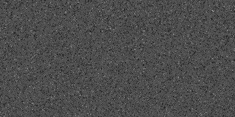 Abstract design with black paper background and terrazzo flooring texture. Terrazzo design with white polished sandstone wall texture. this design are uses for Quartz surface white.	