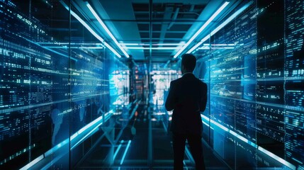 Incident management, business technology concept. Operational excellence in IT operations. Process of efficiently identifying, diagnosing and resolving unexpected problems that occur in IT systems.