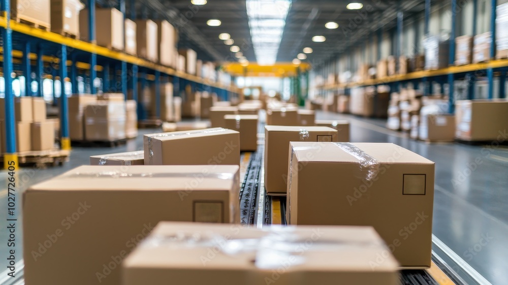 Poster enhancing supply chain efficiency with automation