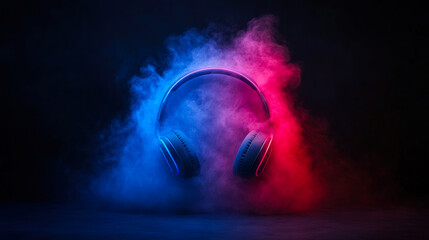 Obraz premium Background for online gaming streaming 