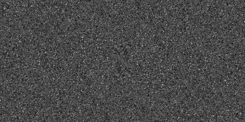 Abstract design with black paper background and terrazzo flooring texture. Terrazzo design with white polished sandstone wall texture. this design are uses for Quartz surface white.	