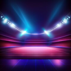 Naklejka premium Beautiful Stadium Background 4K Image