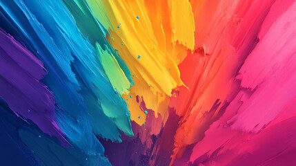 A vibrant abstract design showcasing a burst of colors blending together, creating a dynamic and eye-catching visual effect.