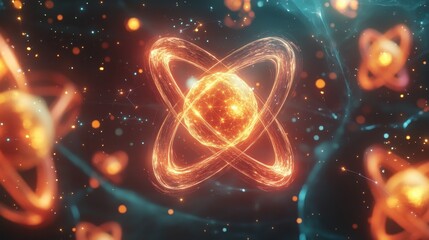 Glowing Interconnected Molecules in Cosmic Space